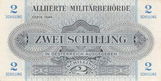 2 Schilling p104b Alliierte Militärbehörde
